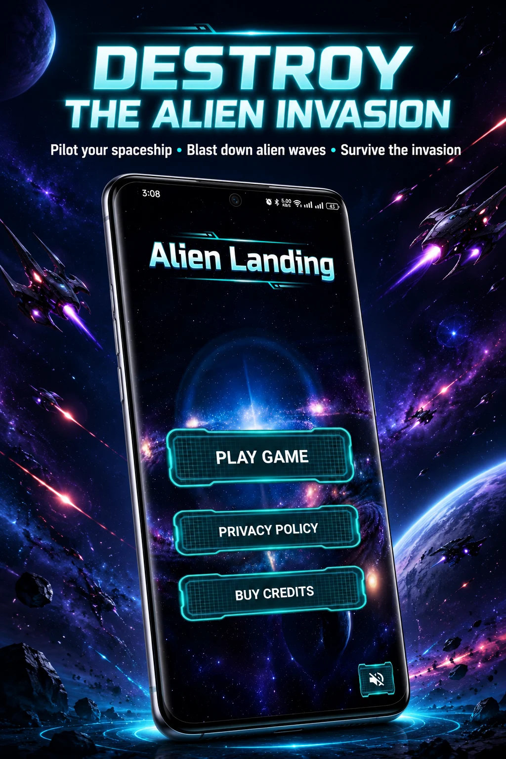 Alien Landing screenshot